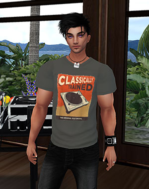 “Classically Trained” T-Shirt (Turntable)